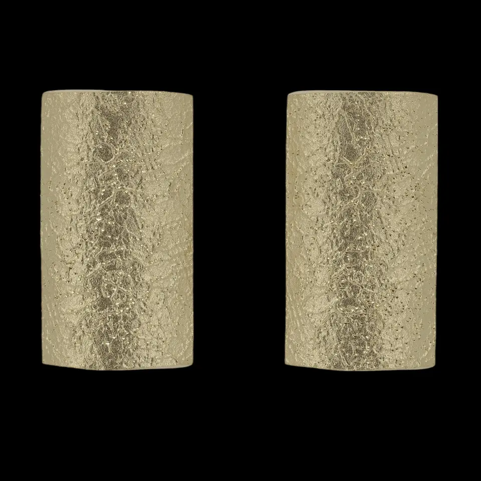 Sanjoya Vergulde Rechthoekige Clipsen L0224022.1