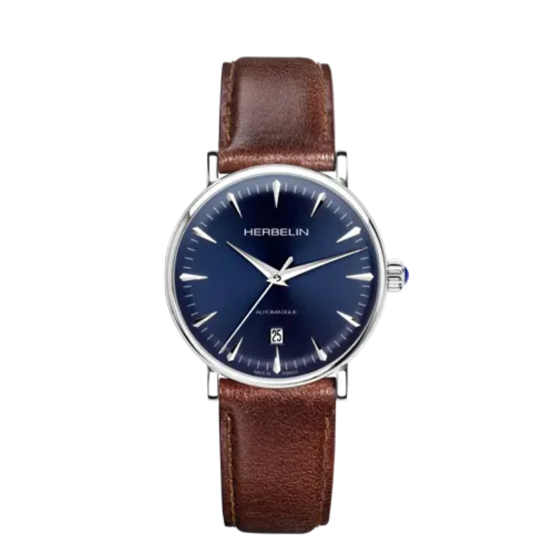 Michel Herbelin Inspiration Vintage Automatic Herenhorloge 1647-AP15BR